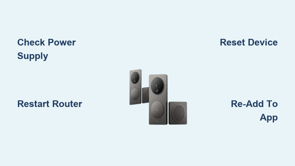 How to Fix Aqara Doorbell Not Working