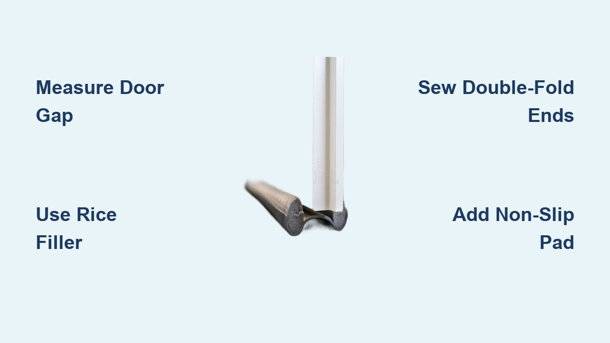 Winda Sopper How to Make a Door Wind Stopper – Easy DIY Guide